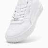 Зображення Puma Кеди Carina 2.0 Lux Women's Sneakers #6: PUMA White-Vapor Gray-PUMA Silver