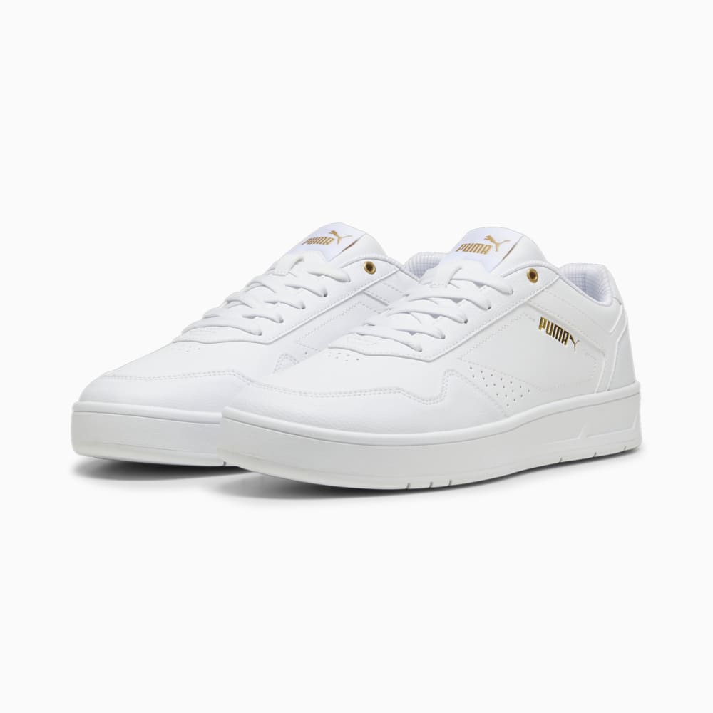Зображення Puma Кеди Court Classic Sneakers #2: PUMA White-PUMA Gold
