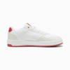 Изображение Puma Кеды Court Classic Sneakers #5: PUMA White-Vapor Gray-Club Red