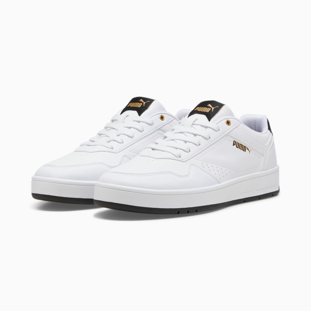 Зображення Puma Кеди Court Classic Sneakers #2: PUMA White-PUMA Black-PUMA Gold