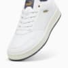 Изображение Puma Кеды Court Classic Sneakers #8: PUMA White-Galactic Gray-PUMA Gold