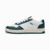 Изображение Puma Кеды Court Classic Sneakers #1: PUMA White-Dark Myrtle-PUMA Gold