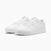 Изображение Puma Кеды Court Classic Lux Sneakers #4: PUMA White-PUMA Gold