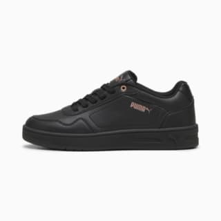 Puma noire semelle hot sale marron