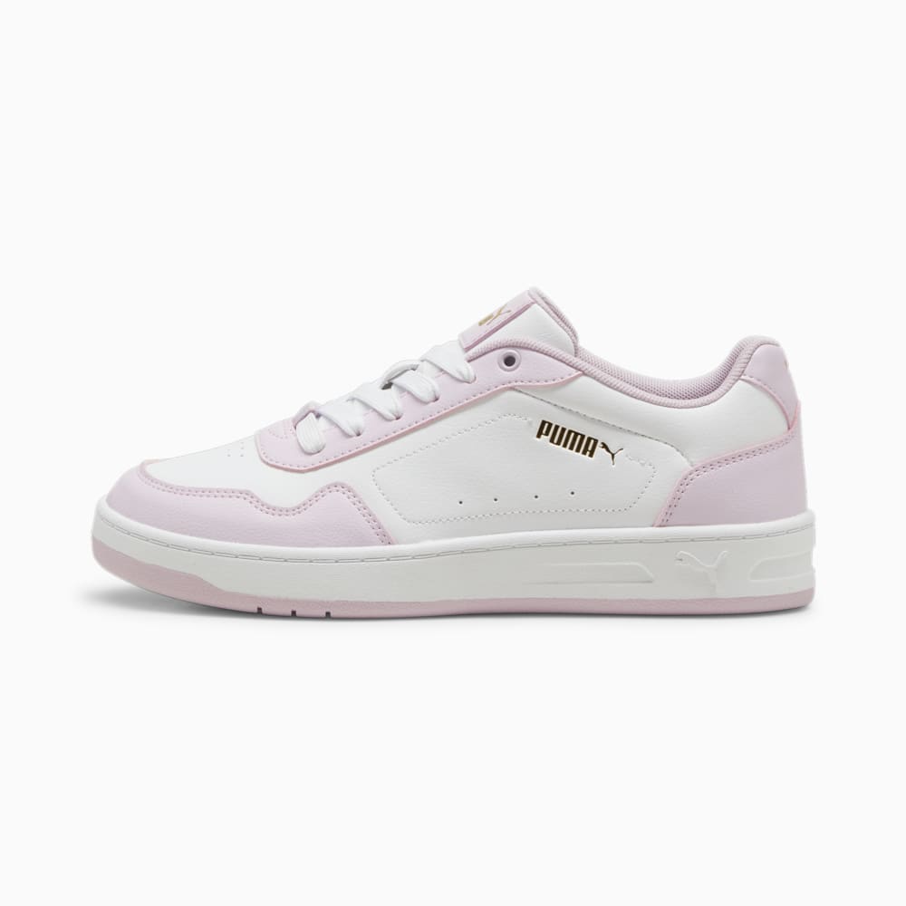 Зображення Puma Кеди Court Classy Sneakers #1: PUMA White-Grape Mist-PUMA Gold