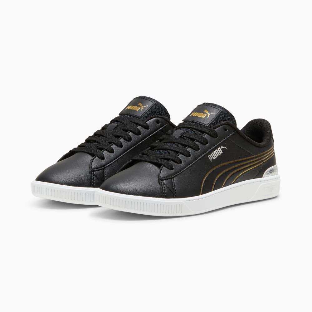Zapatillas Vikky V3 Metallic Shine Negro Puma