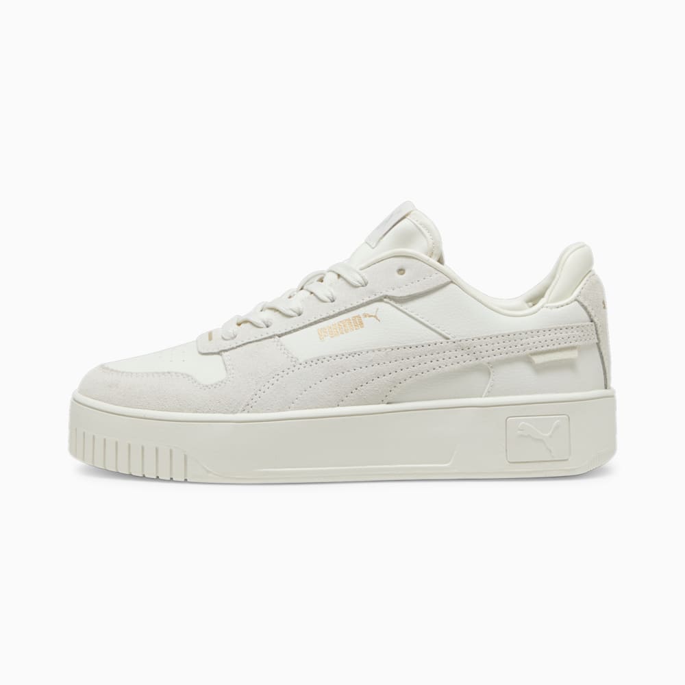 Изображение Puma Кеды Carina Street SD Women's Sneakers #1: Vapor Gray-Vapor Gray-PUMA Gold