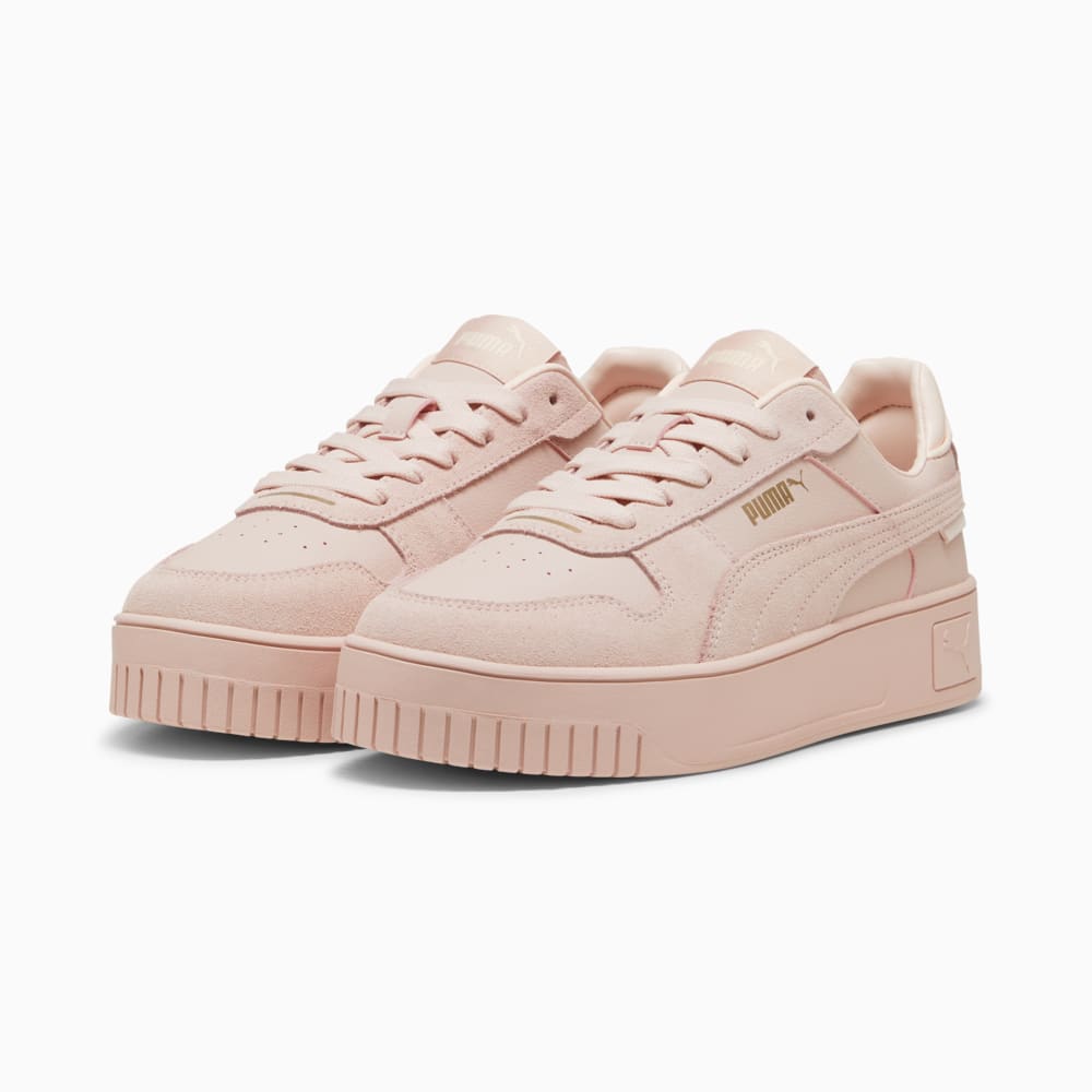 Изображение Puma Кеды Carina Street SD Women's Sneakers #2: Rose Quartz-Rose Quartz-PUMA Gold