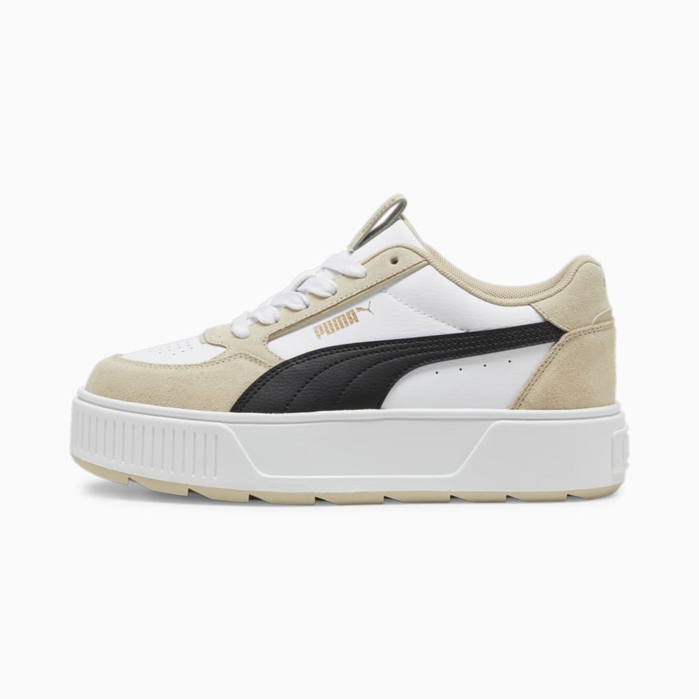 Изображение Puma Кеды Karmen Rebelle SD Women's Sneakers #1: PUMA White-PUMA Black-Putty