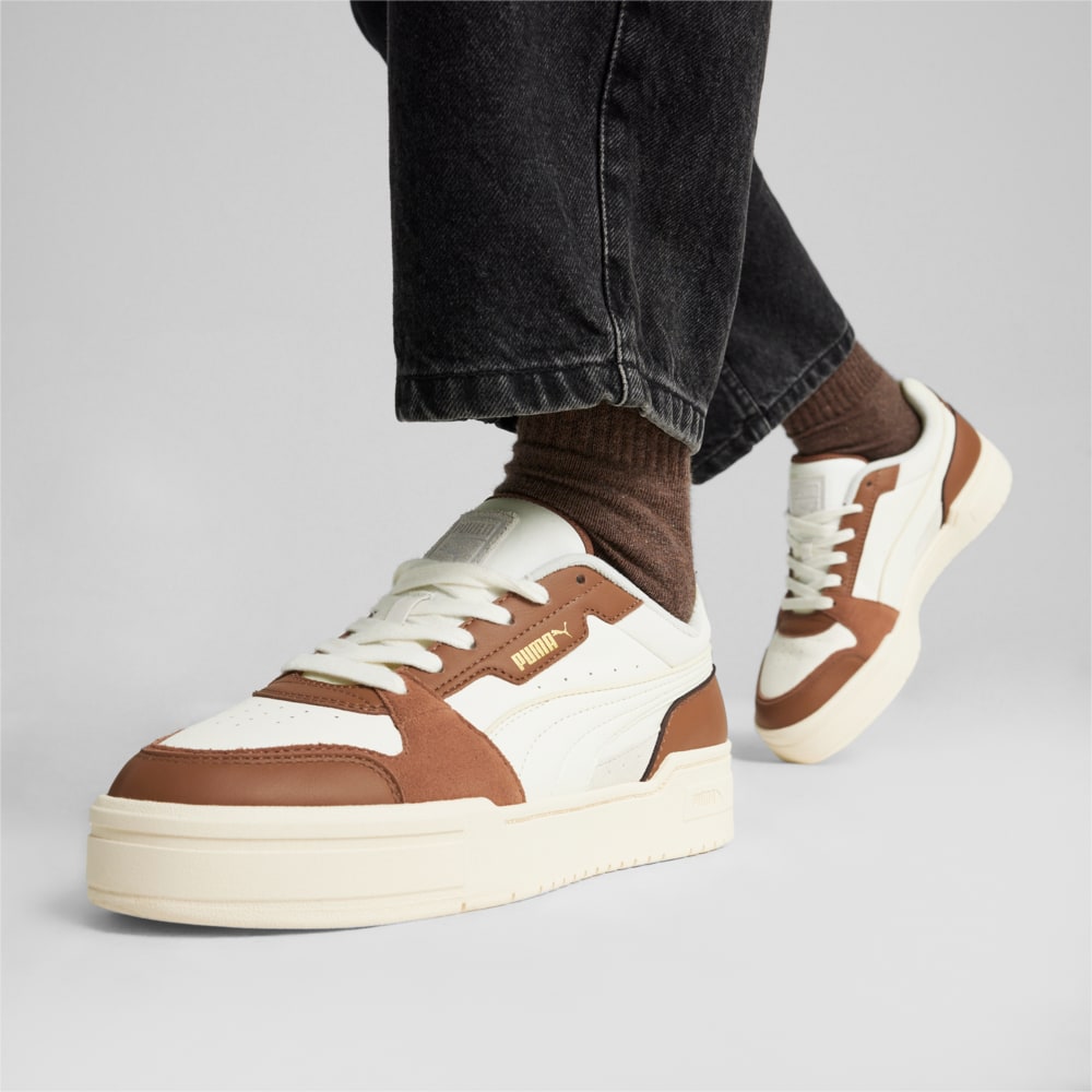 Изображение Puma Кеды CA Pro Lux III Sneakers #2: Warm White-Brown Mushroom-Sugared Almond