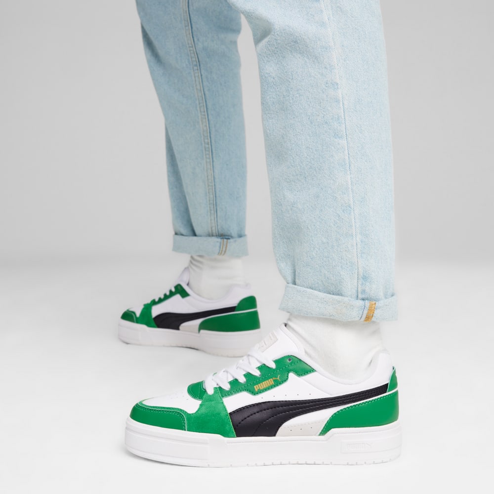 Изображение Puma Кеды CA Pro Lux III Sneakers #2: PUMA White-Archive Green-PUMA Black