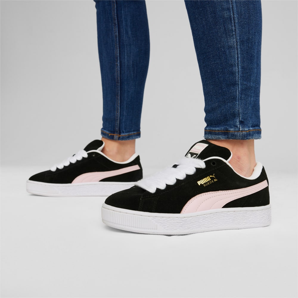 Изображение Puma Кеды Suede XL Sneakers #2: PUMA Black-Whisp Of Pink