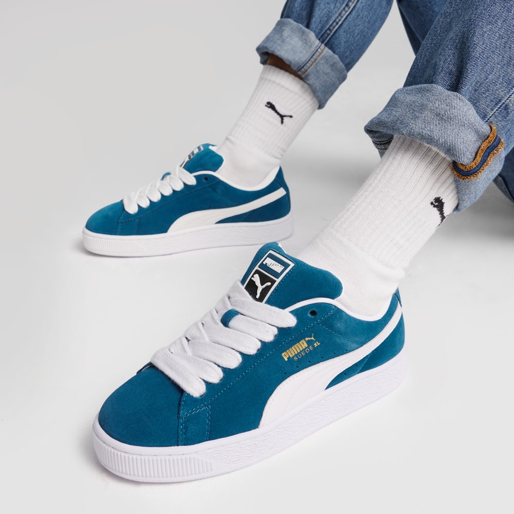 Изображение Puma Кеды Suede XL Sneakers #2: Ocean Tropic-PUMA White