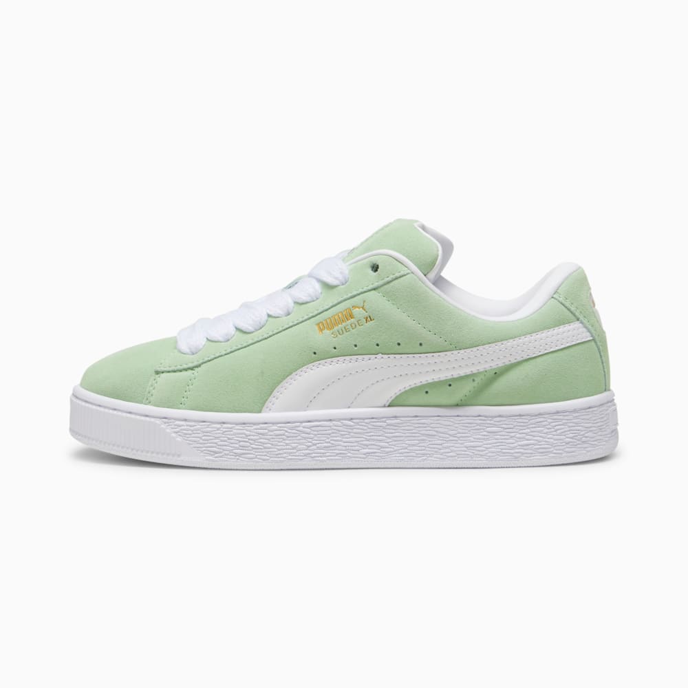 Изображение Puma Кеды Suede XL Sneakers #1: Pure Green-PUMA White