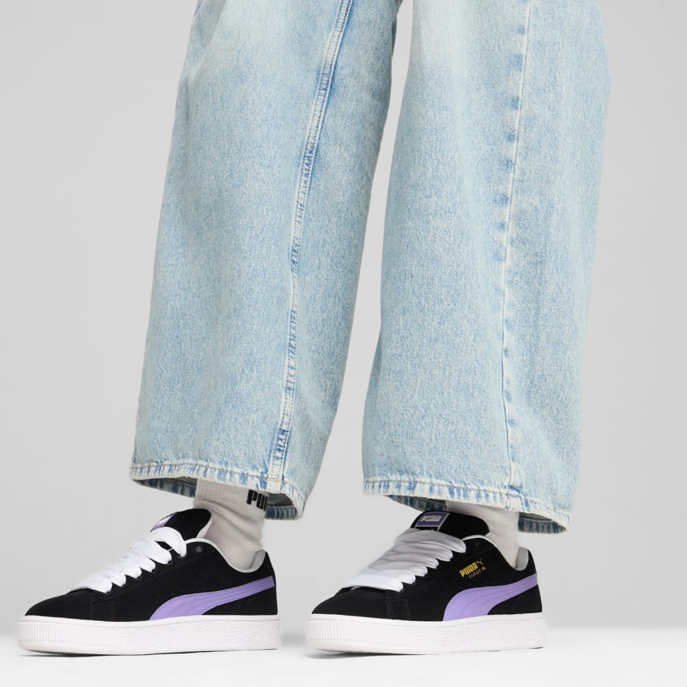 Зображення Puma Кеди Suede XL Sneakers #2: PUMA Black-Lavender Alert
