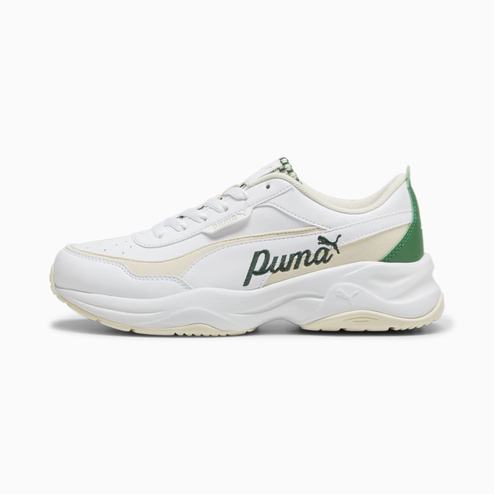 Изображение Puma Кроссовки Cilia Mode Blossom Sneakers #1: PUMA White-Sugared Almond-Pure Green