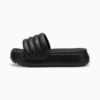 Изображение Puma Шлепанцы Karmen Puffy Women's Slides #1: Puma Black-Puma Black