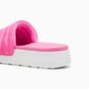 Изображение Puma Шлепанцы Karmen Puffy Women's Slides #4: Poison Pink-PUMA White