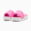 Изображение Puma Шлепанцы Karmen Puffy Women's Slides #3: Poison Pink-PUMA White