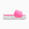 Изображение Puma Шлепанцы Karmen Puffy Women's Slides #5: Poison Pink-PUMA White