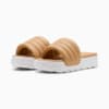 Изображение Puma Шлепанцы Karmen Puffy Women's Slides #2: Warm Beige-PUMA White
