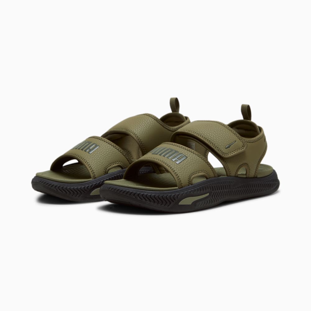 SoftridePro 24 Slides PUMA Olive Dark Olive PUMA Black Puma 395429 05