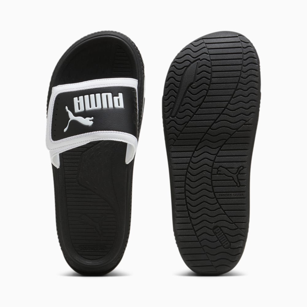 Зображення Puma Шльопанці SoftridePro 24 V Slides #2: Puma White-Puma Black-Puma Black
