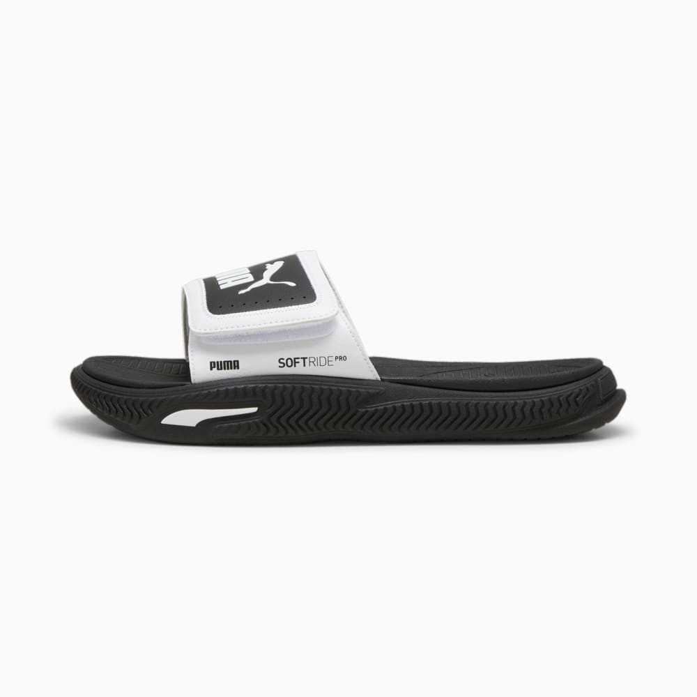 Зображення Puma Шльопанці SoftridePro 24 V Slides #1: Puma White-Puma Black-Puma Black