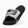 Изображение Puma Шлепанцы SoftridePro 24 V Slides #6: Puma White-Puma Black-Puma Black