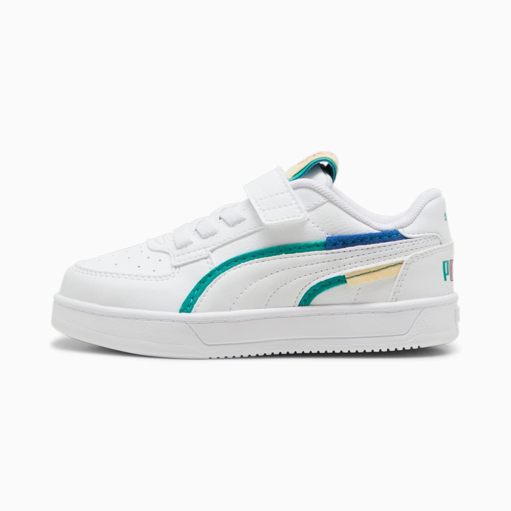 Zapatillas puma caven 2.0 blanco de niño.