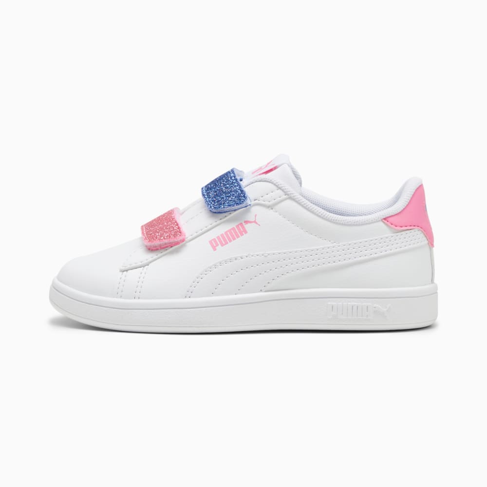Tenis Smash 3.0 L Glitter para Ninas Blanco Puma