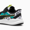 Изображение Puma Детские кроссовки Reflect Lite Masked Hero Kids' Sneakers #3: PUMA White-PUMA Black-Sparkling Green-Lime Sheen