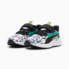 Изображение Puma Детские кроссовки Reflect Lite Masked Hero Kids' Sneakers #2: PUMA White-PUMA Black-Sparkling Green-Lime Sheen