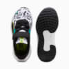 Изображение Puma Детские кроссовки Reflect Lite Masked Hero Kids' Sneakers #4: PUMA White-PUMA Black-Sparkling Green-Lime Sheen