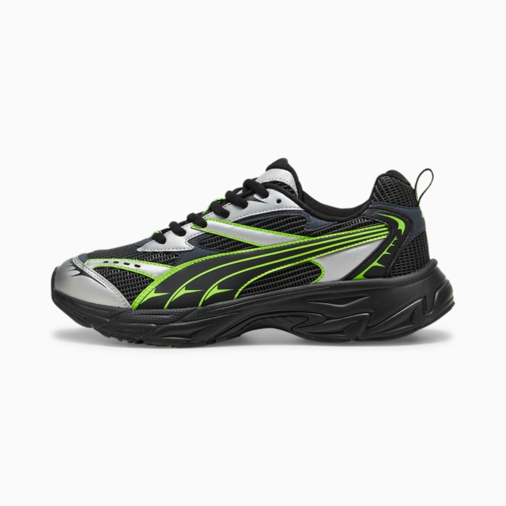 Изображение Puma Кроссовки PUMA Morphic Athletic Sneakers #1: PUMA Black-Pro Green