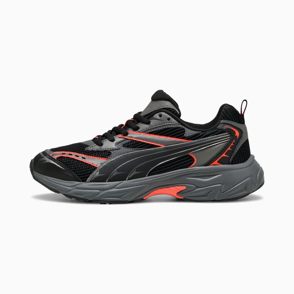 Зображення Puma Кросівки PUMA Morphic Athletic Sneakers #1: PUMA Black-Puma Aged Silver-Glowing Red