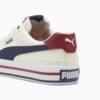 Изображение Puma Кеды Court Classic Vulcanised Formstrip Unisex Sneakers #3: Warm White-PUMA Navy-Sugared Almond