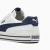 Изображение Puma Кеды Court Classic Vulcanised Formstrip Unisex Sneakers #3: PUMA White-PUMA Navy-Vapor Gray