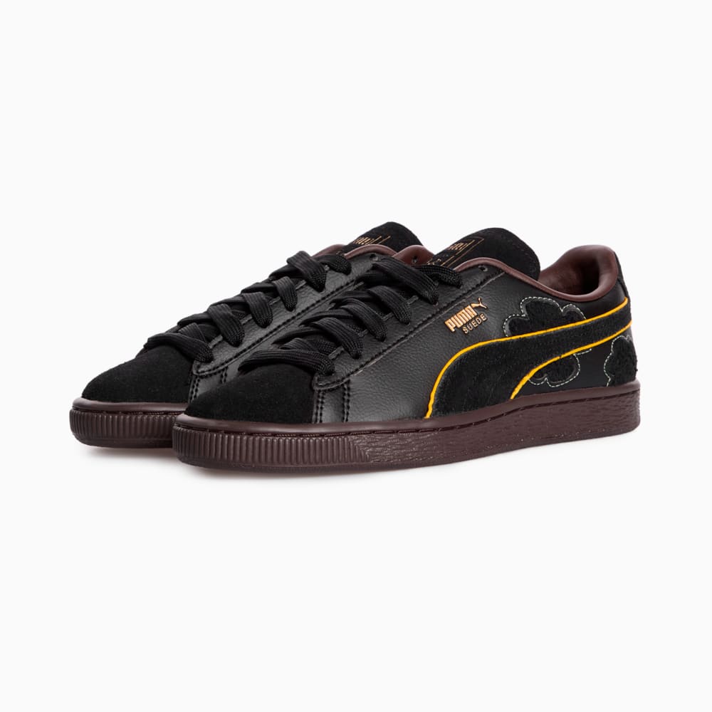 Изображение Puma Кеды PUMA x ONE PIECE Suede Sneakers #2: PUMA Black-Dark Chocolate