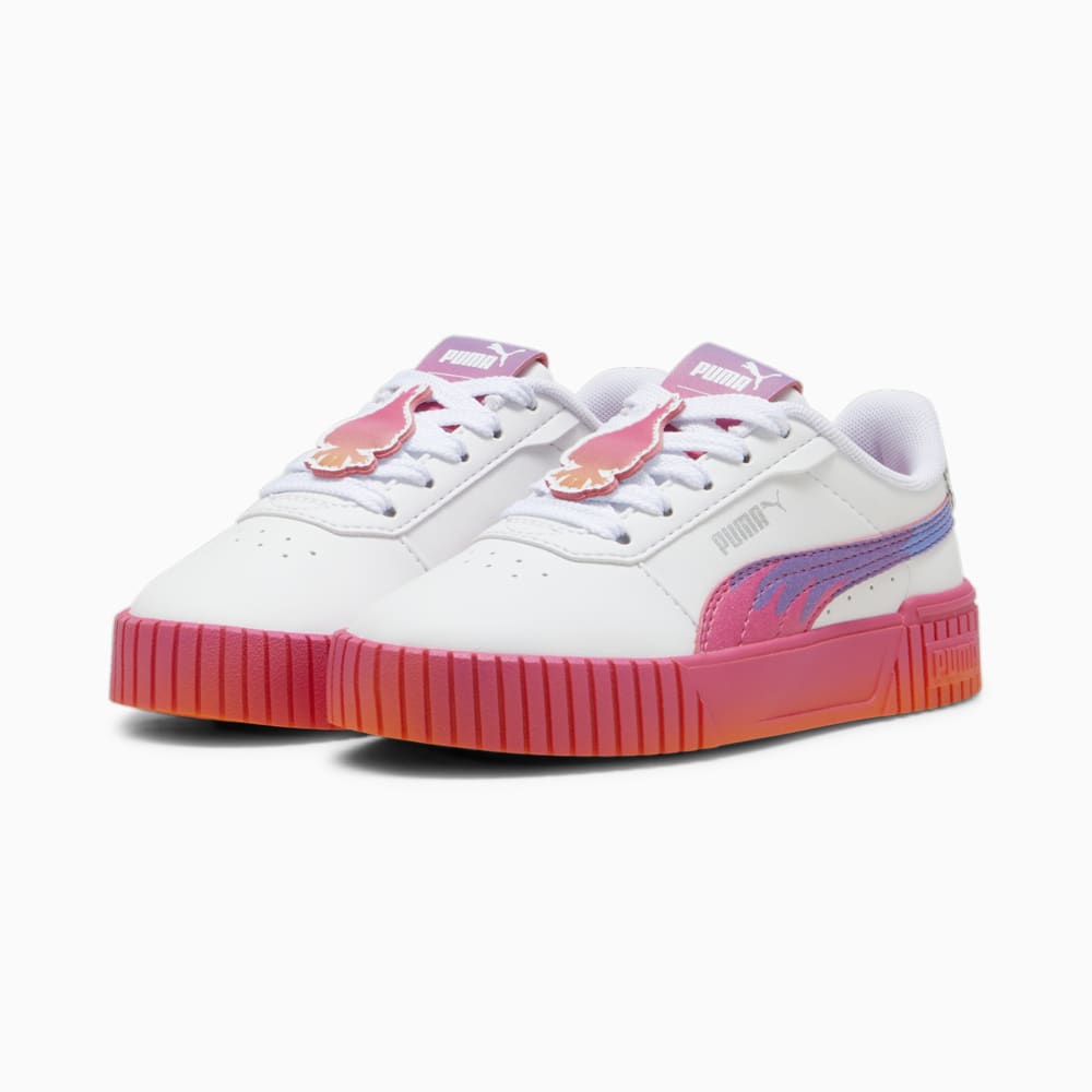 Зображення Puma Дитячі кеди PUMA x TROLLS Carina 2.0 Kids' Sneakers #2: PUMA White-Ravish-Rickie Orange