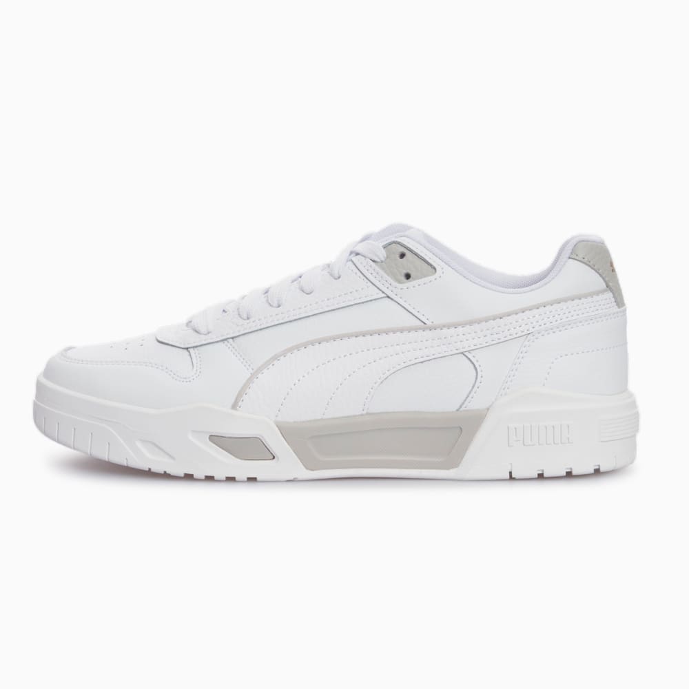 Изображение Puma Кеды RBD Tech Classic Unisex Sneakers #1: PUMA White-PUMA Gold-Cool Light Gray