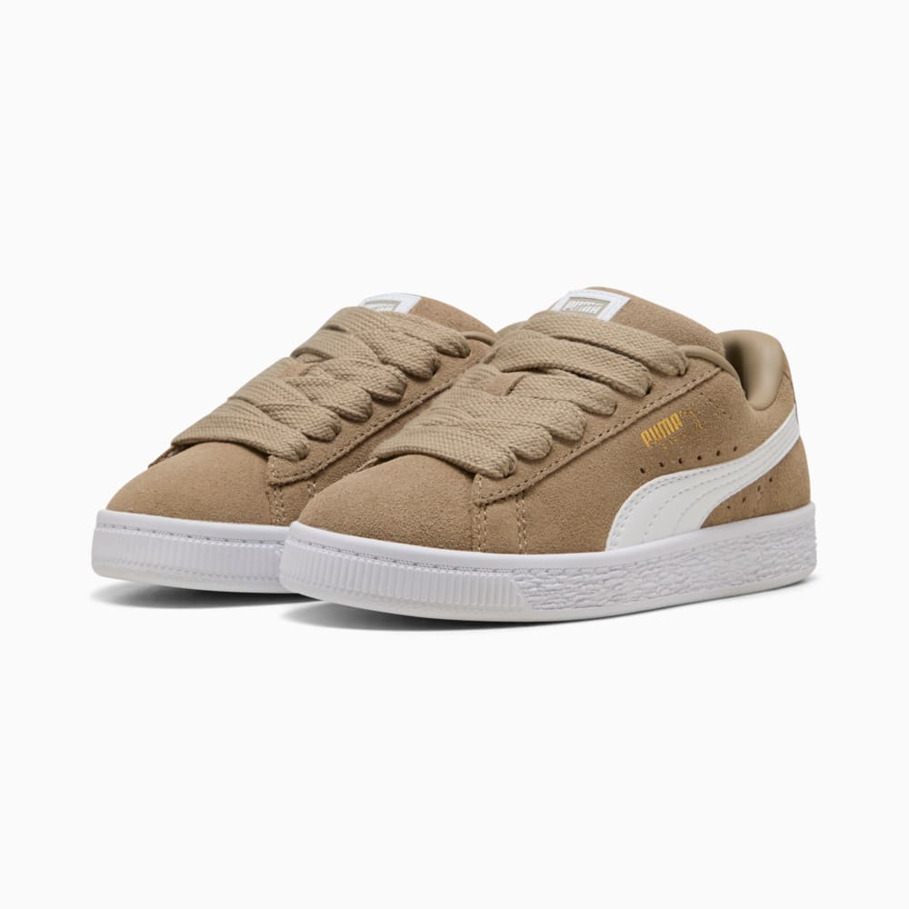 Зображення Puma Дитячі кеди Suede XL Kids' Sneakers #2: Ice Coffee-PUMA White