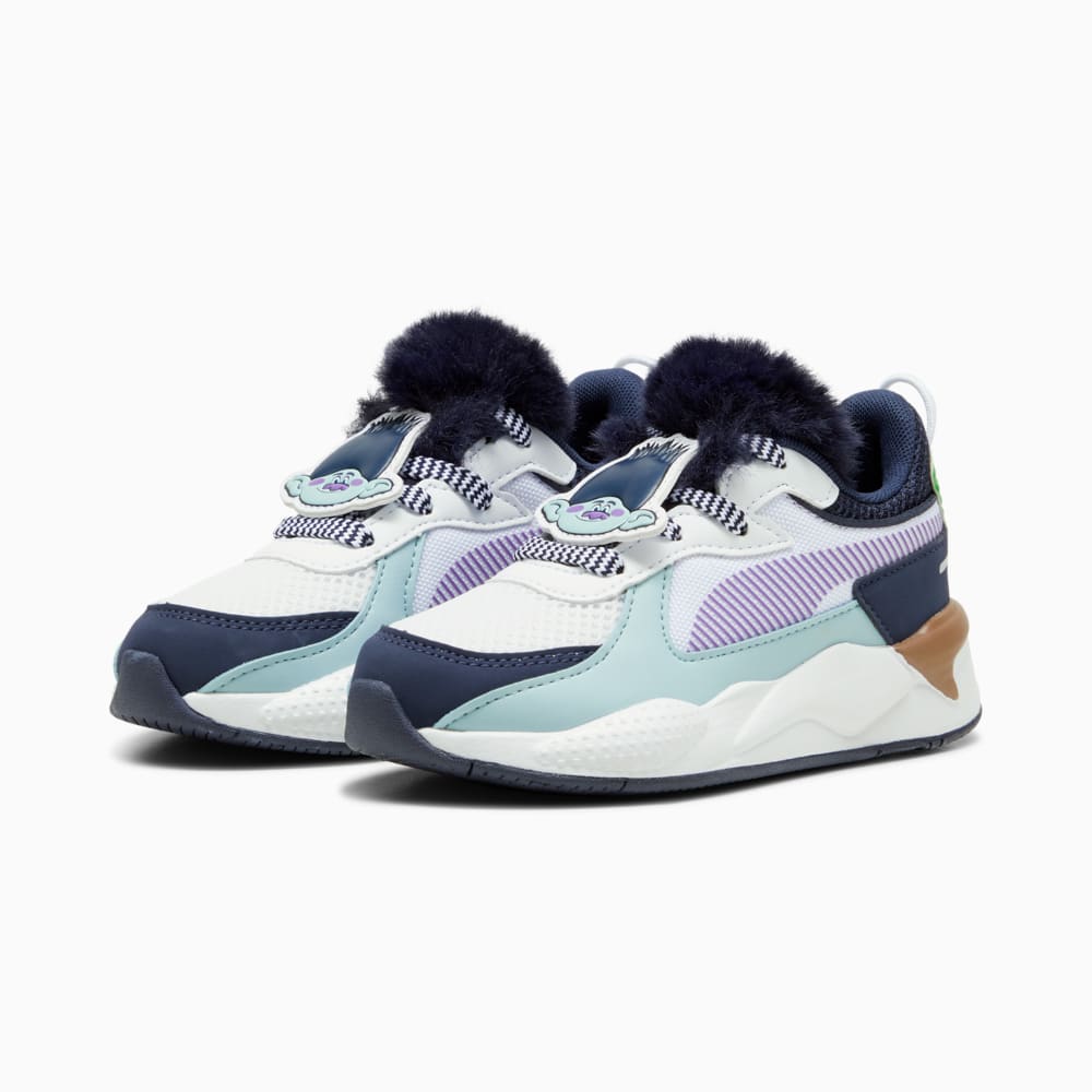 Зображення Puma Дитячі кросівки PUMA x TROLLS RS-X Kids' Sneakers #2: Puma White-Ultra Violet