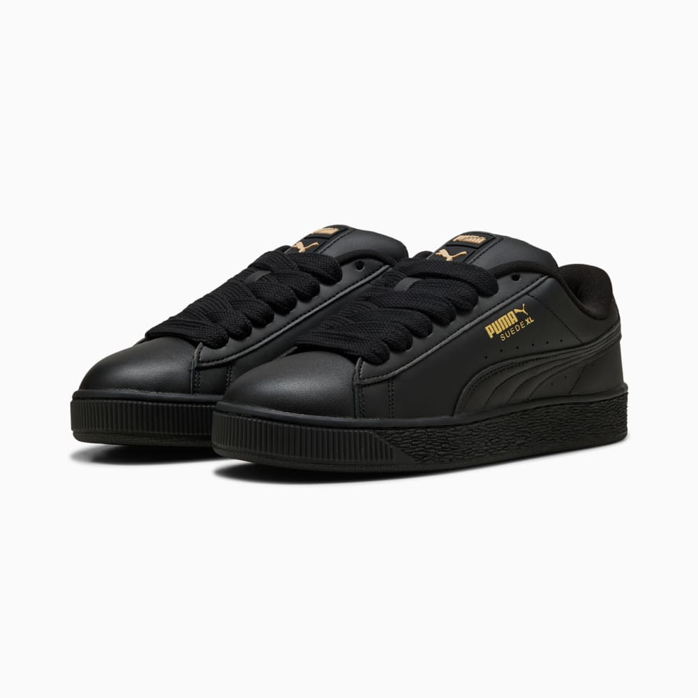 Зображення Puma Кеди Suede XL Leather Sneakers Unisex #2: Puma Black-Puma Black-Puma Team Gold