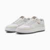 Изображение Puma Кеды Court Classic Suede Sneakers #2: Feather Gray-Cool Light Gray-PUMA Gold
