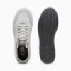 Изображение Puma Кеды Court Classic Suede Sneakers #4: Feather Gray-Cool Light Gray-PUMA Gold