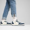 Изображение Puma Кеды Court Classic Suede Sneakers #2: Frosted Ivory-Club Navy-PUMA Gold