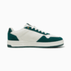 Изображение Puma Кеды Court Classic Suede Sneakers #5: Vapor Gray-Dark Myrtle-PUMA Gold