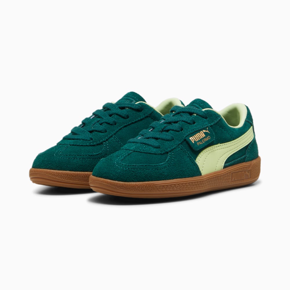 Зображення Puma Дитячі кеди Palermo Kids' Sneakers #2: Dark Myrtle-Cool Cucumber