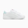 Зображення Puma Дитячі кеди PUMA Smash 3.0 Badges Kids' Sneakers #5: PUMA White-Safe Lake-Red Fire